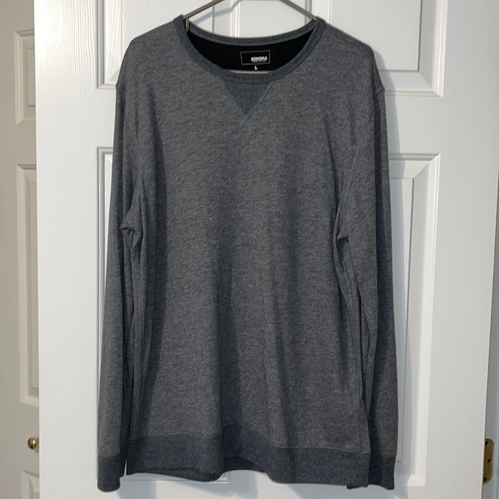 Men’s Sonoma super soft double-knit crew neck